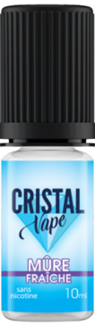 E-liquide Mûre fraîche - Cristal vape